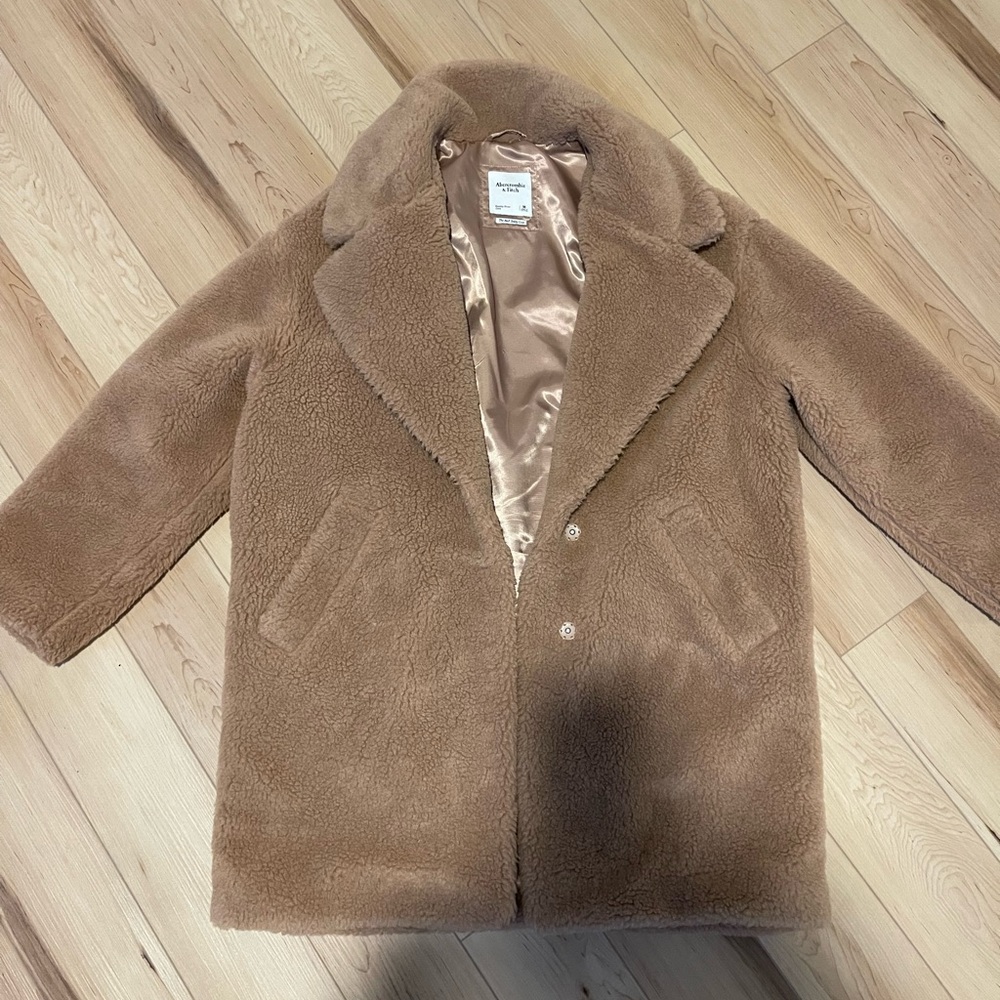 Abercrombie teddy coat